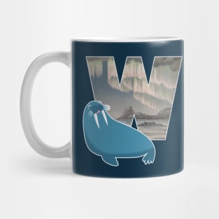 W is for Walrus Mug